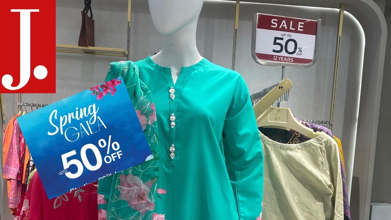 J.Formal Sale Flat 50%Off♥️Junaid Jamashad ♥️J.Spring Gala Sale 2026♥️Afsheen Closet