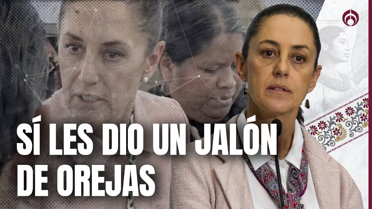 Sheinbaum aclara regañiza a diputados de Morena en Baja California
