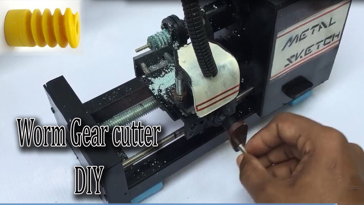 How to Make a Worm Gear Cutter | Worm Gear Cutter DIY | Milling Machine DIY