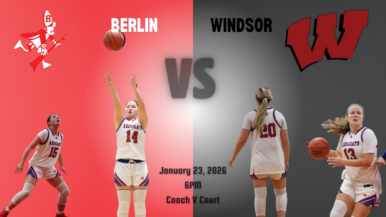 Berlin vs. Windsor Women's Basketball1/23