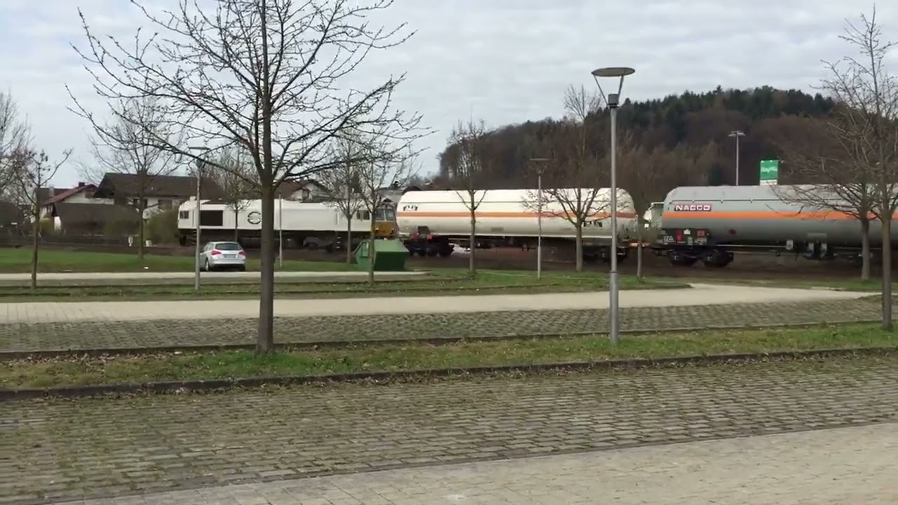 Ausfahrt Kesselwagenzug Wacker Chemie Burghausen