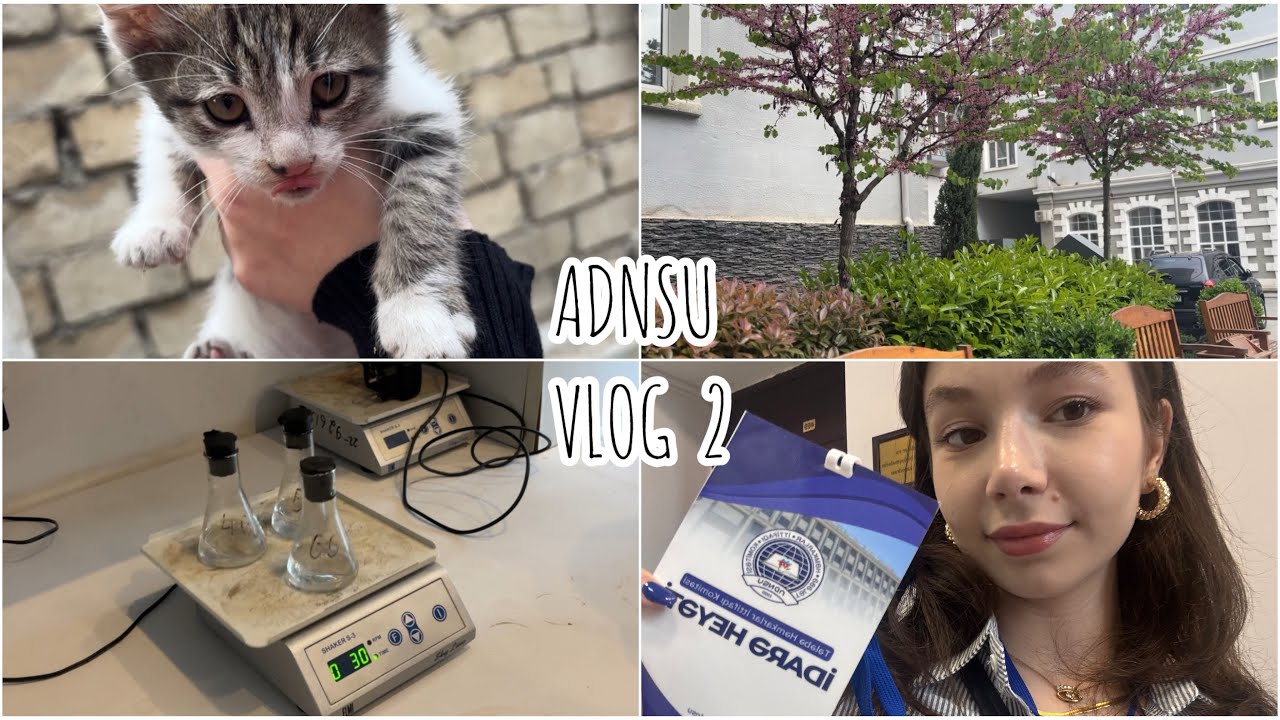 ADNSU VLOG 2 | Mənimlə birlikdə konfransda KTF idarə heyətində iştirak edin. Bol qa&ccedil;malı bir video🥲