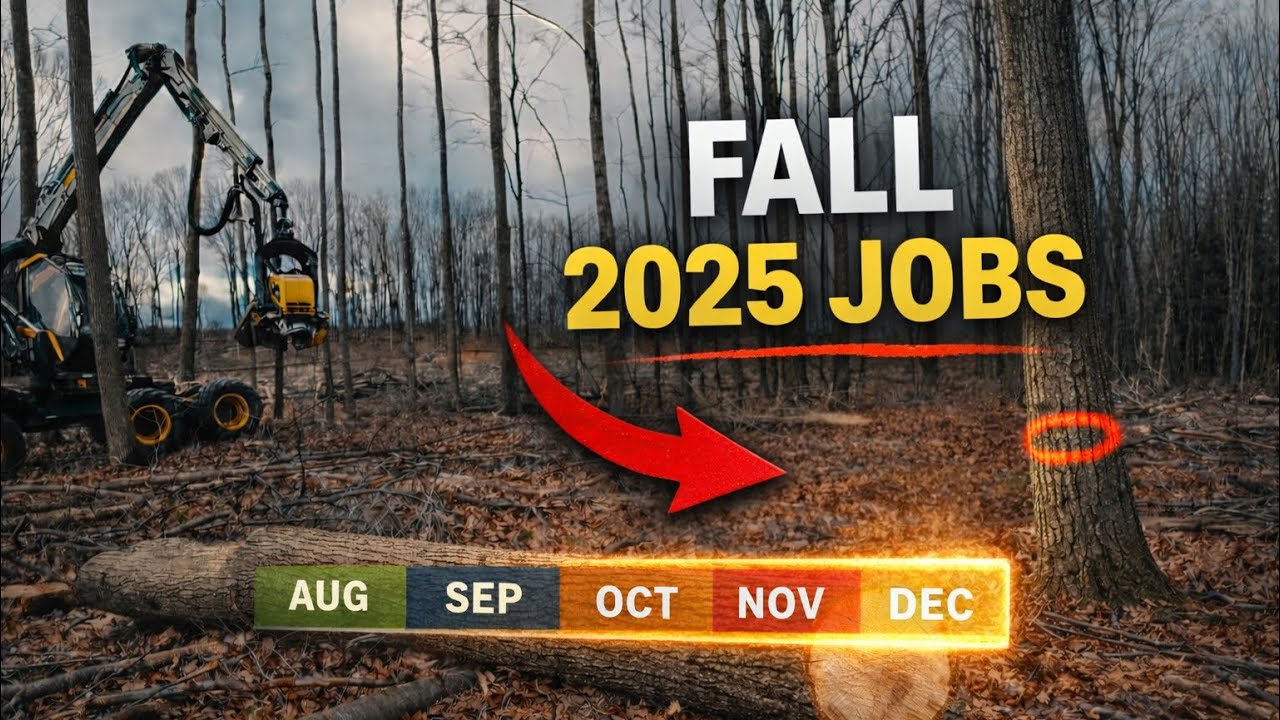 Working the Woods | Logging Jobs from Summer to Winter 2025