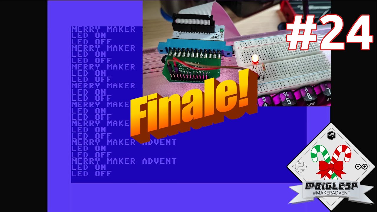 Maker Advent 2025 Day 24: Commodore 64 Ultimate User Port Breakout