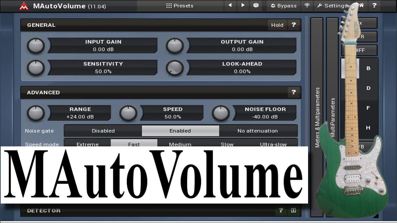 MAutovolume quick tips