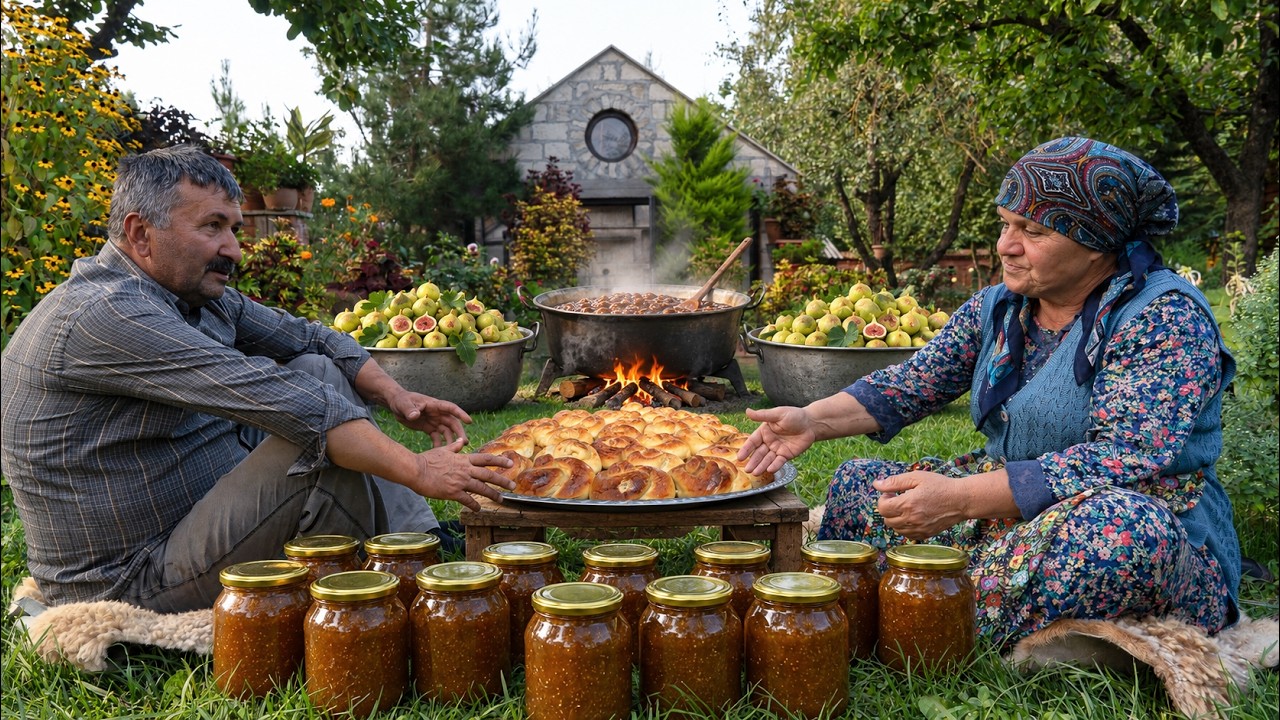 Fig Season in the Village | Jam, Preserves & Homemade Baking 🏡🌿
