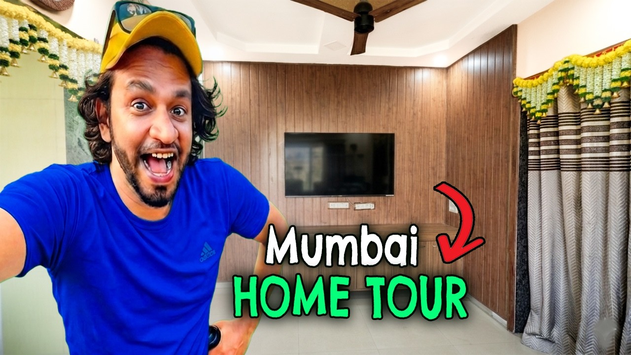 मुंबईतलं माझं पहिलं घर | Smart Space Management कसा केला? | 1 BHK Flat | First Home Tour In Mumbai