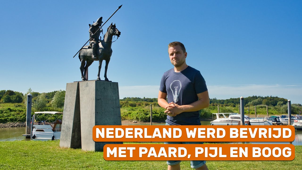 Een enorm standbeeld voor Basjkieren die Nederland bevrijdden