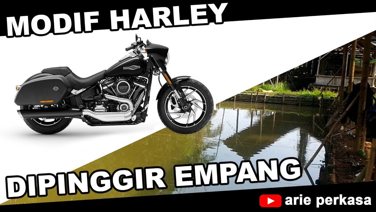 BENGKELNYA KECIL, PINGGIR EMPANG TAPI MODIFNYA MOGE SEMUA!!!