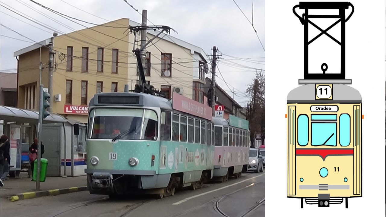 Straßenbahnen- und Museen Nr. 11 Tramvai Oradea Straßenbahn Oradea