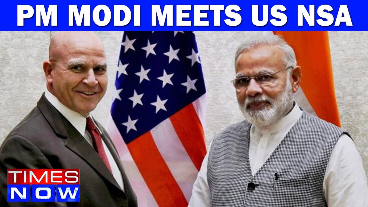 Narendra Modi holds talks with United States NSA McMaster