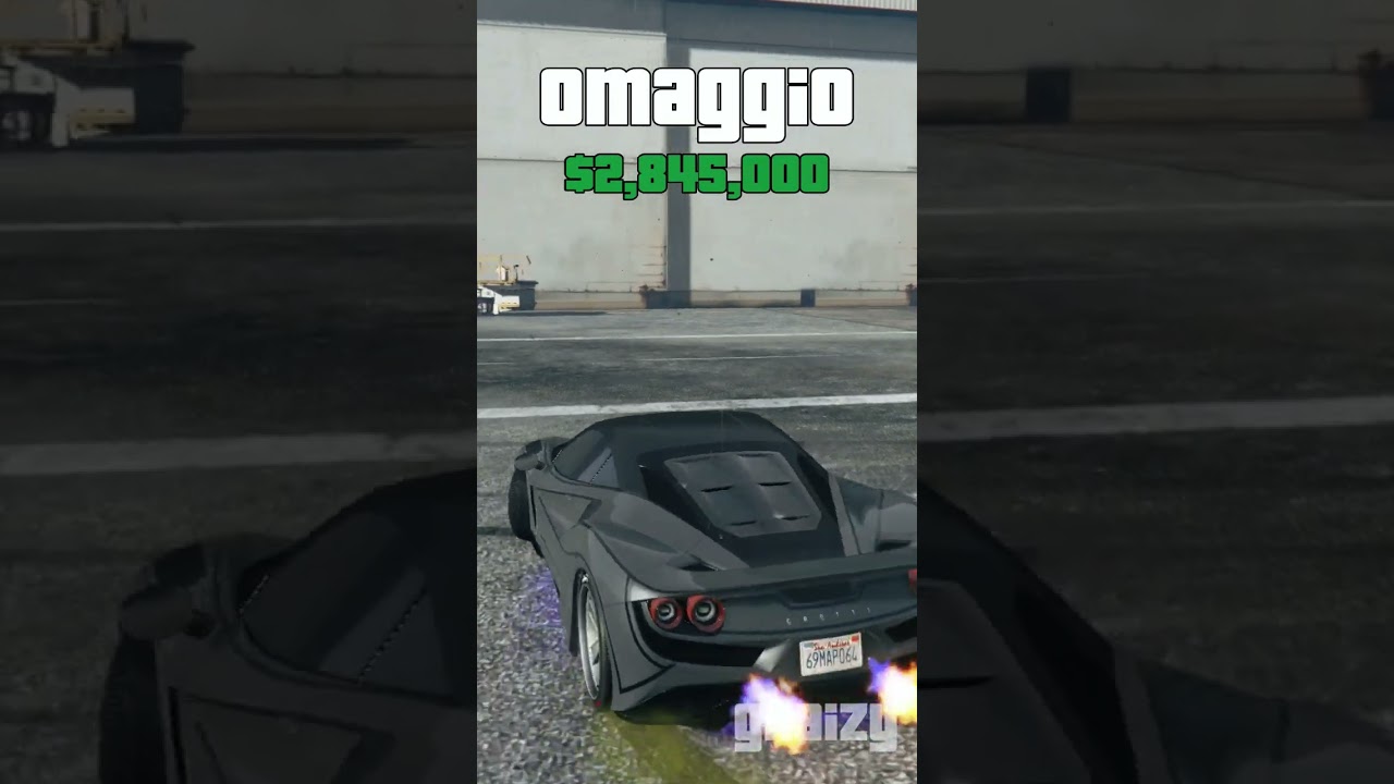👉 Grotti Turismo Omaggio GTA 5 New Car #shorts