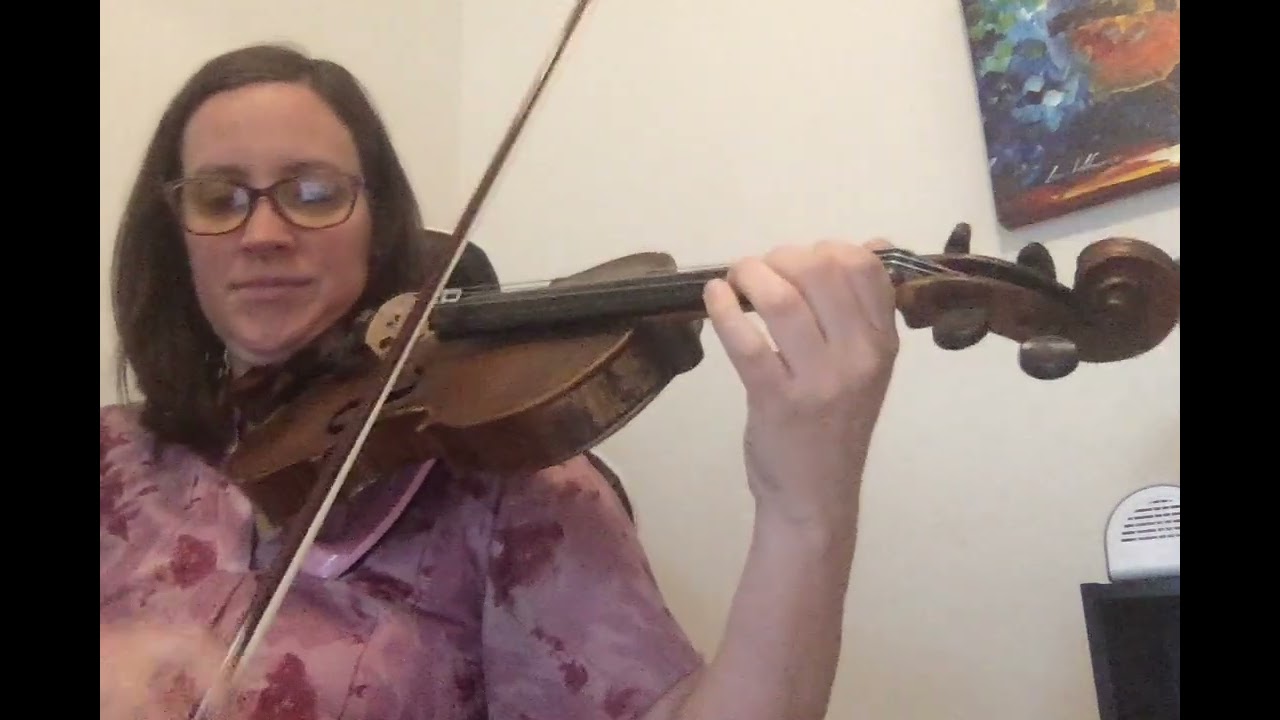 Hornpipe from Handel's Water Music Double Stops violin