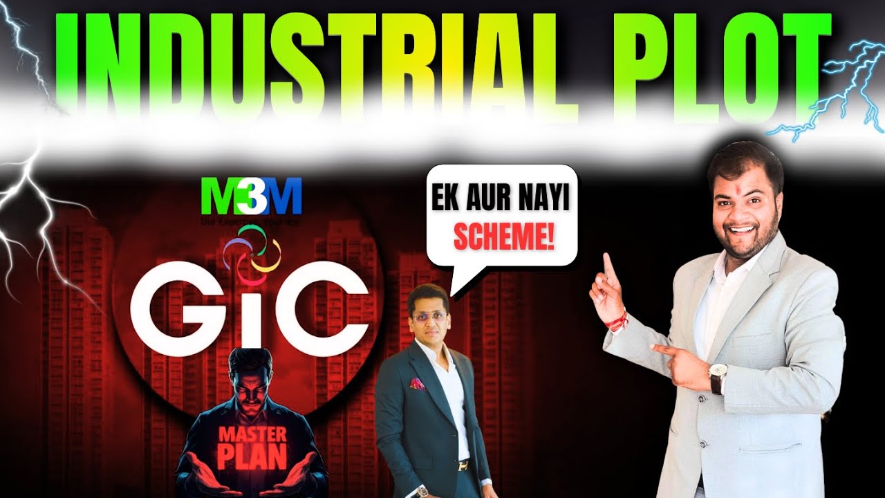 BIG BREAKING! GIC Industrial Plot Master Plan REVEALED | M3M New Scheme
