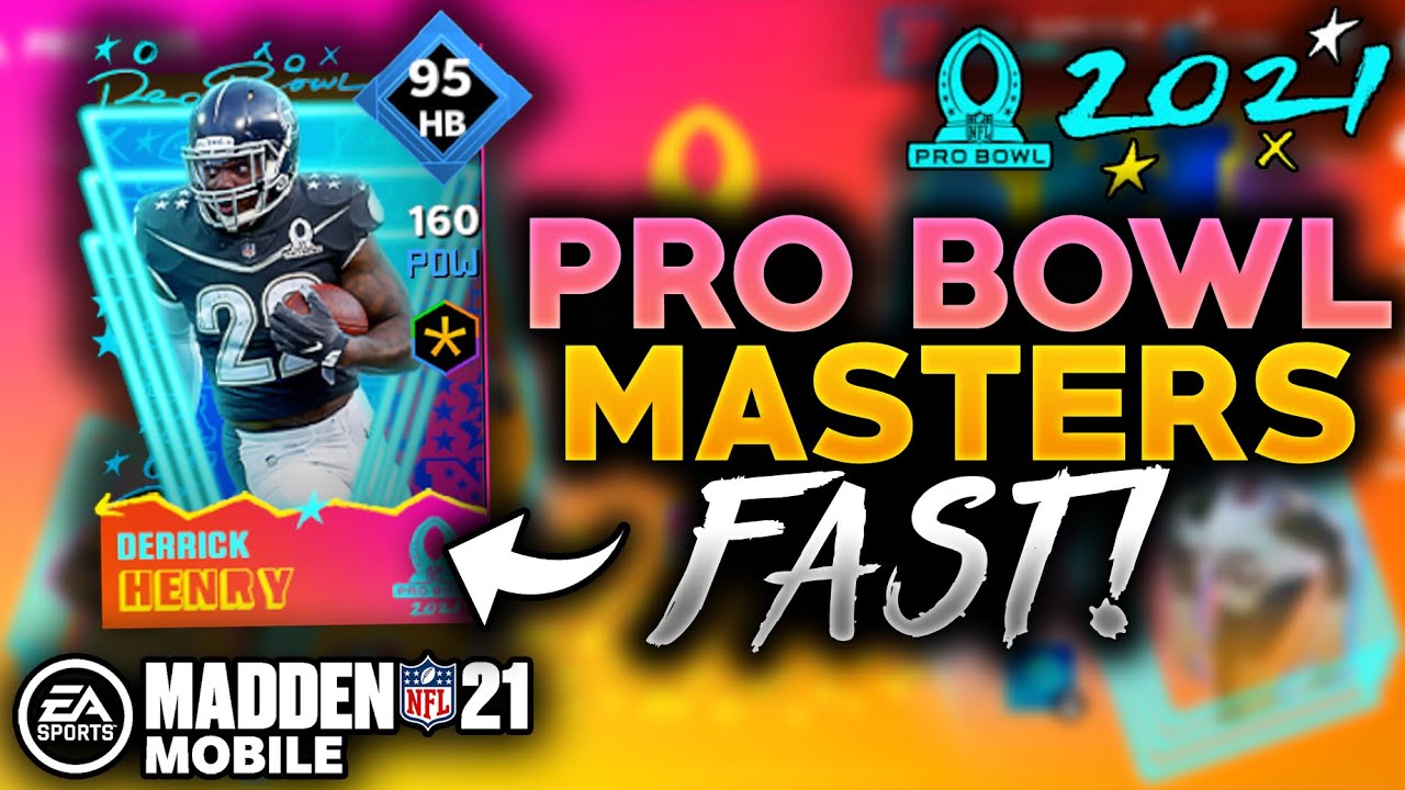HOW TO GET PRO BOWL MASTERS! - Madden Mobile 21