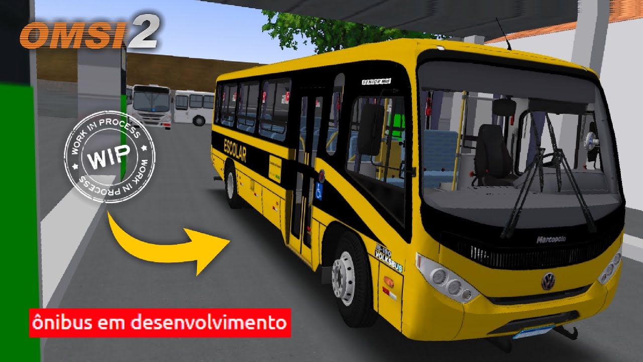 OMSI 2 | MOD WIP | Marcopolo Senior Midi Escolar 2011 VW 15-190 E5 by [EHPC/HM3D - MP] APRESENTAÇÃO