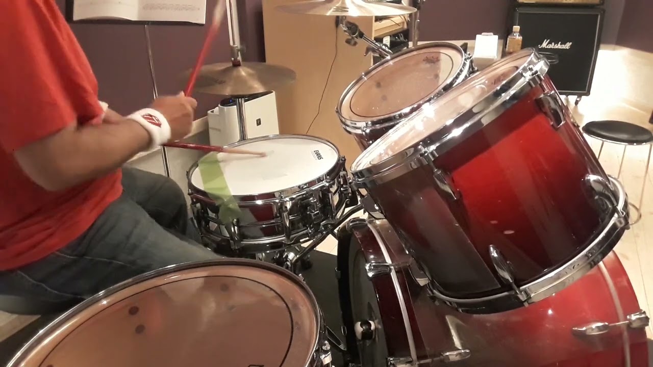 ■YAMAHAテキスト、ドラム①－４【 FOOL FOR YOUR LOVING 】