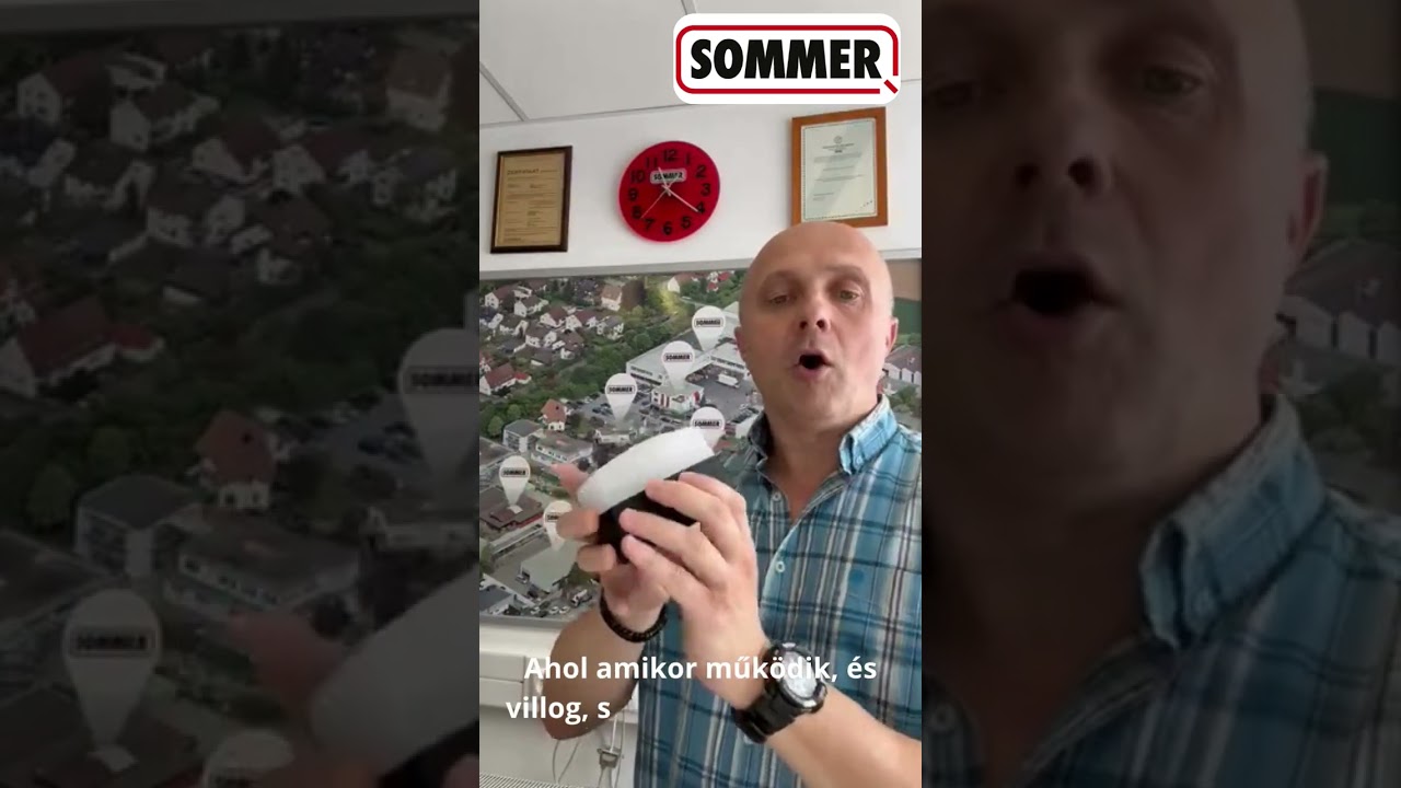 Sommer figyelmeztető lámpa