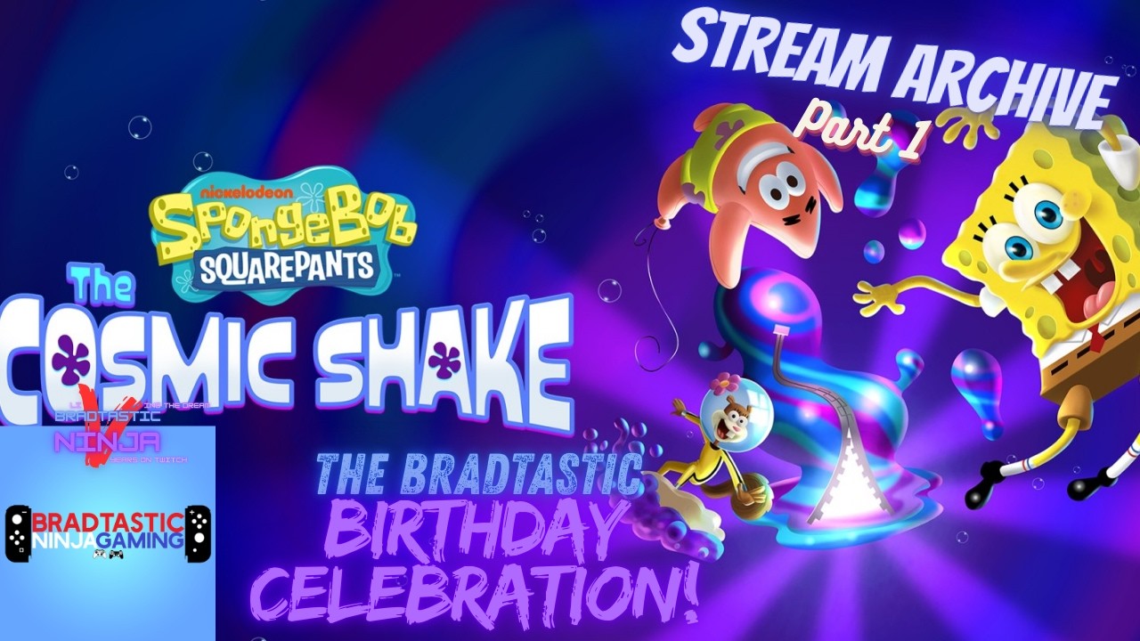 (PS5) Spongebob Squarepants: The Cosmic Shake - Stream Archive - 16-02-2026