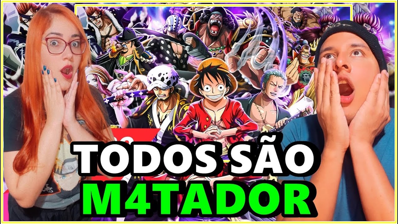 (S&Oacute; CARA BRABO) REAGINDO ao SuperNovas Trap DO PEJOTA (One Piece) PIOR GERA&Ccedil;&Atilde;O - REACT  SuperNovas