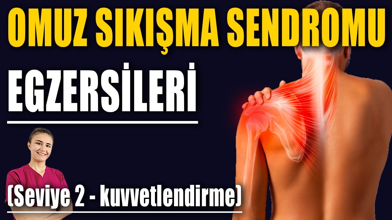 OMUZ SIKIŞMA SENDROMU EGZERSİZLERİ (SEVİYE 2 GÜÇLENDİRME) #aktifizyo #omuzağrısı #impingement