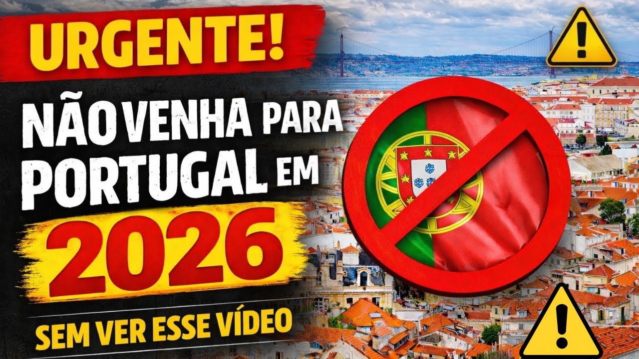 Ainda vale apena vir para Portugal 🇵🇹 em 2026? A verdade!