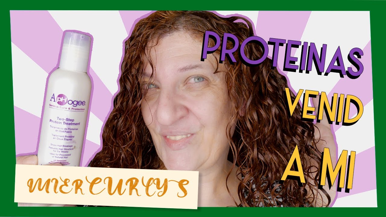 Tratamiento intensivo de proteínas para los rizos || APHOGEE  [ MIERCURLYS 📅 ]