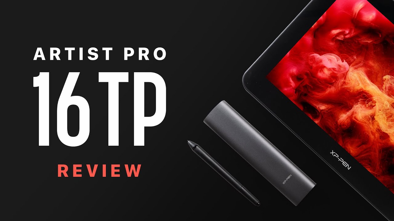 XP-PEN Artist Pro 16TP Review | NEW 4K Pen Display 2021