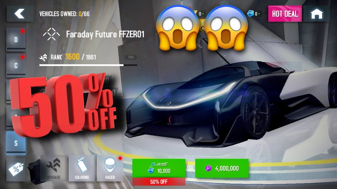 Asphalt 8, Super Sale 50% OFF On All Your Favorite Cars Check Out😍