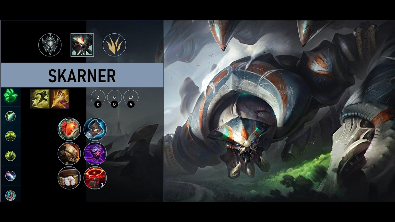 Skarner Jungle vs  Zaahen  -  NA Silver Patch 26.5