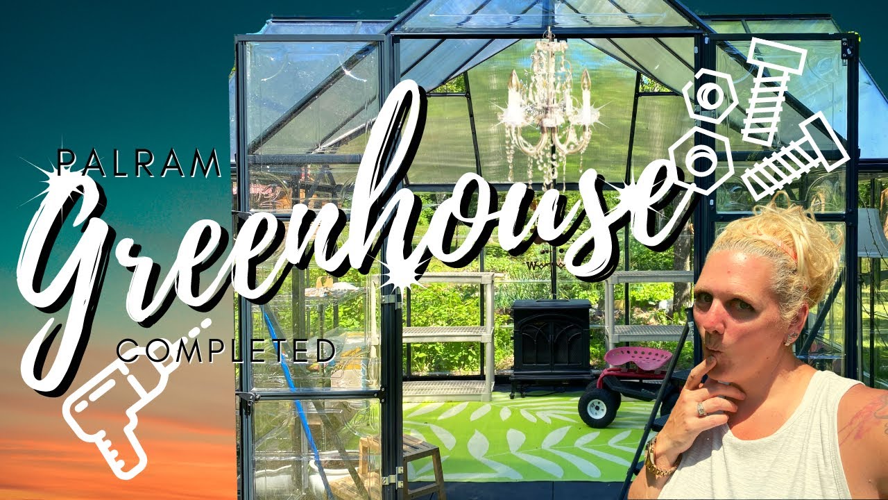 I DID IT! Building a Greenhouse with Bonnie!