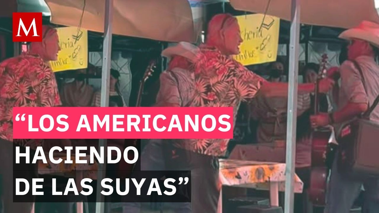 Turista estadounidense agrede a m&uacute;sico callejero en Tepic, Nayarit y desata molestia en redes