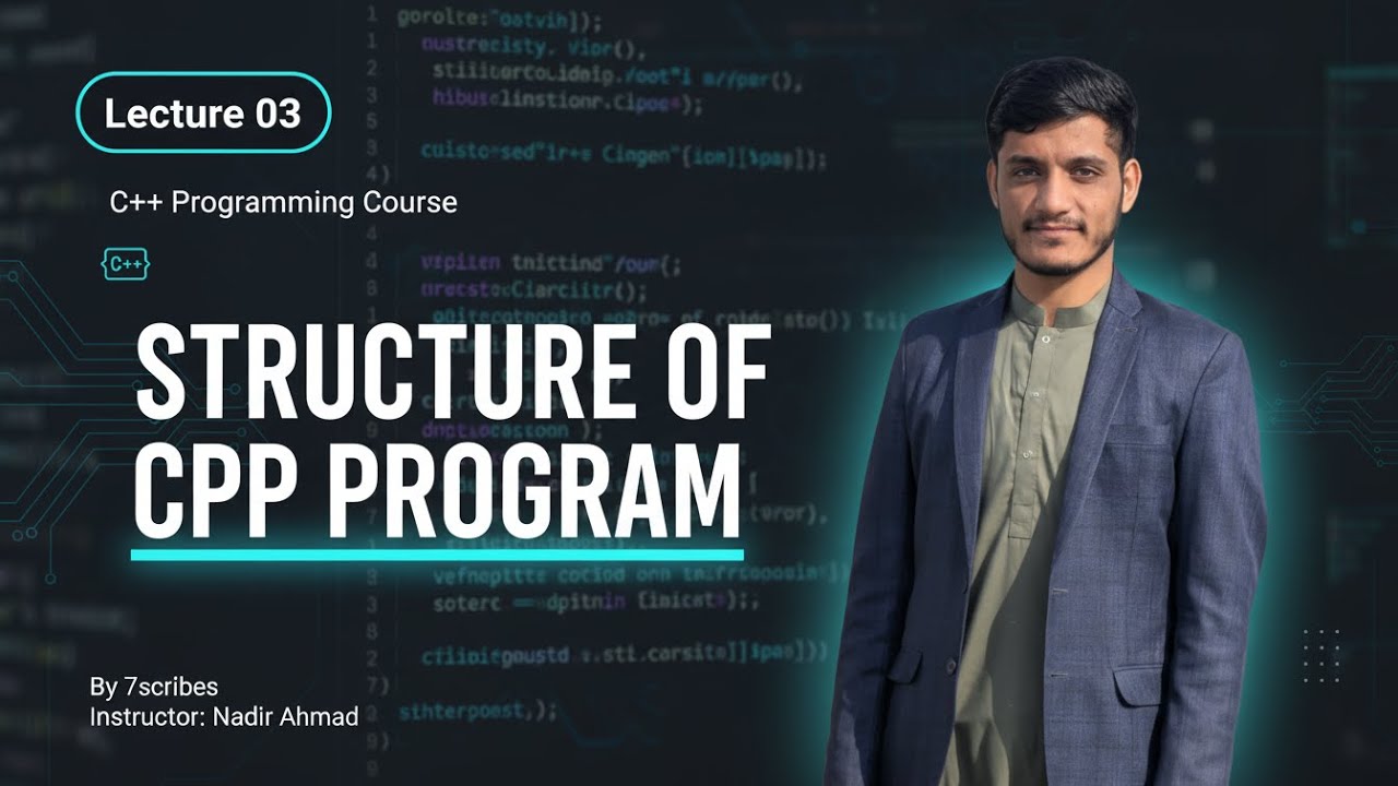 Structure of C++ Program | Understand C++ Program Layout | Lecture 03