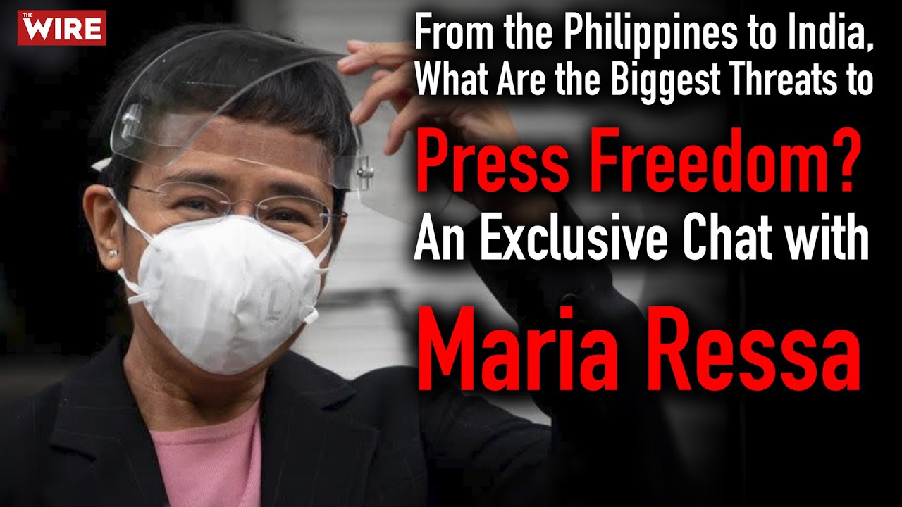 What are the Biggest Threats to Press Freedom? An Exclusive Chat with Maria Ressa | Philippines