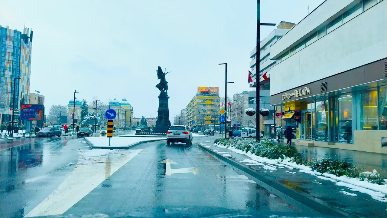Kru&scaron;evac, the most beautiful city in Serbia &ndash; ASMR ride |4K| Vožnja - Kru&scaron;evac najlep&scaron;i grad Srbije