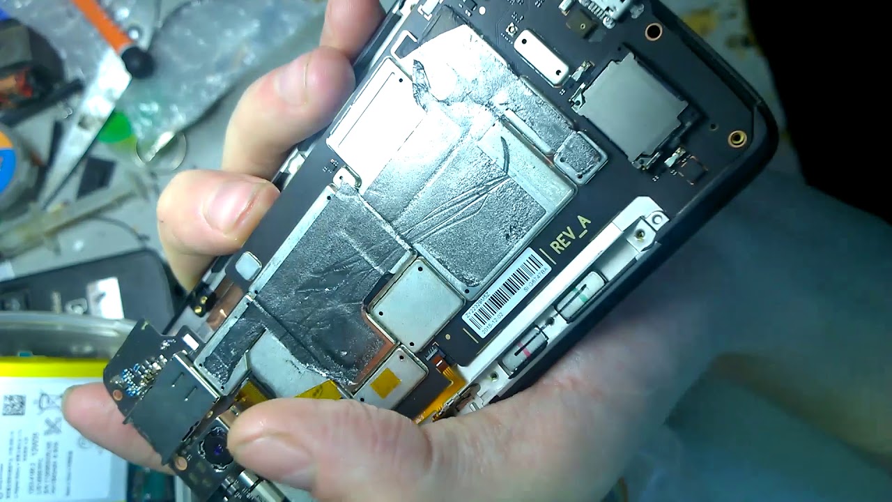Motorola Moto X Play XT1562, как разобрать, замена разъема микро USB