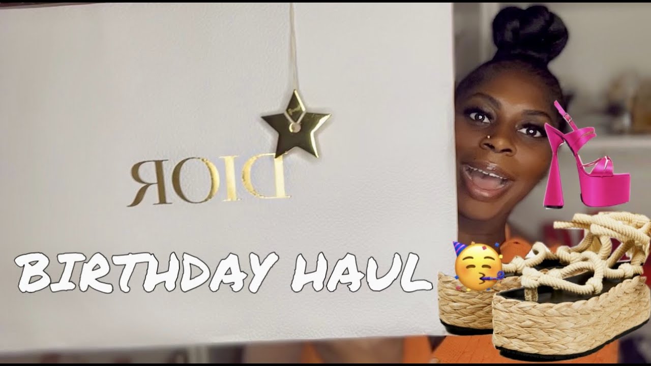 BIRTHDAY LUXURY HAUL | LADY DIOR UNBOXING