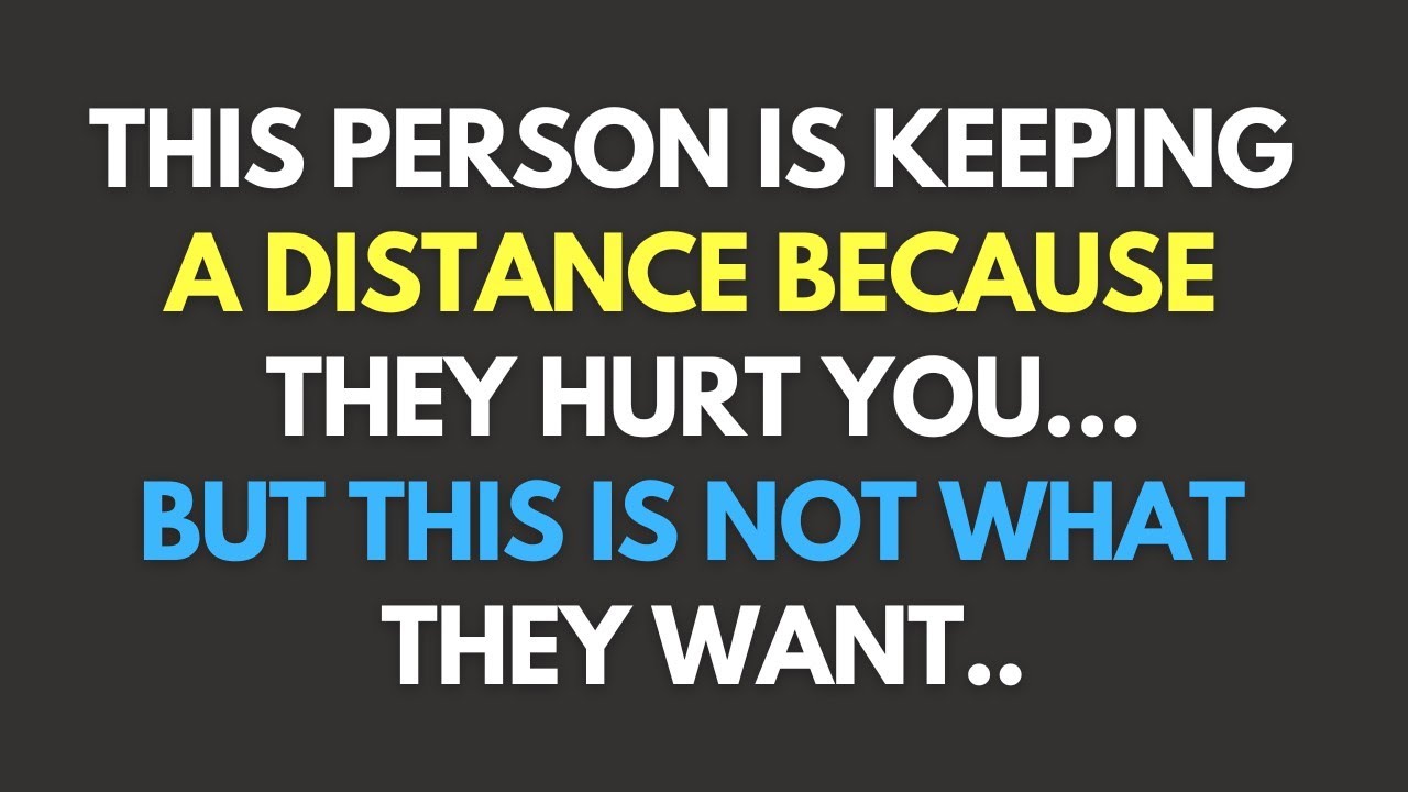 The Real Reason Your Person Is Keeping Their Distance Will Shock You..|| Psychology Facts 