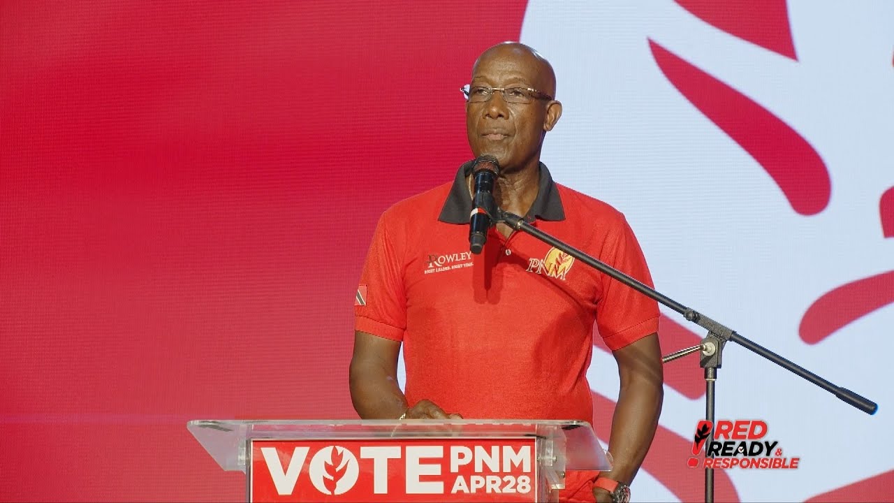 San Juan Meeting | Dr  Keith Rowley - Political Leader, PNM/Former Prime Minister of T&T