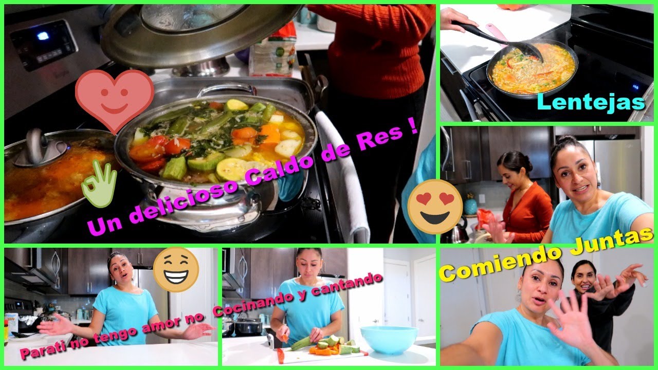 COCINE DE TODO  YA ME PUEDO CASAR 😂💍🤭MI HERMANA VINO A COMER LENTEJAS 🍽😋