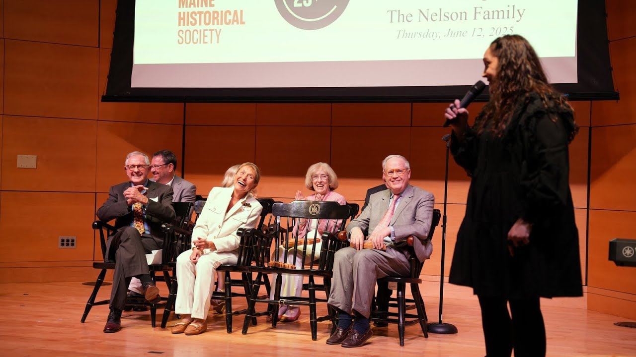 2025 Maine History Maker Honoring the Nelson Family