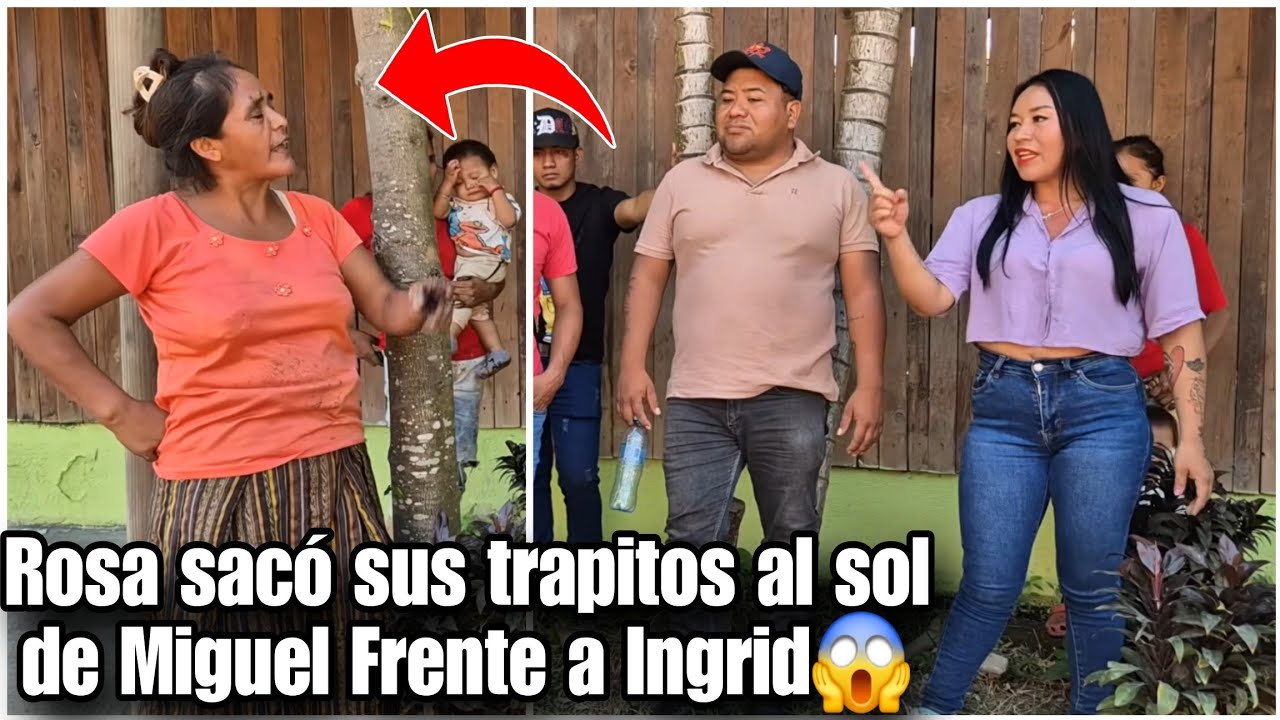 Para que te haces la apret4da Ingrid si es Vedad que Miguel ya asta te Recojio le dijo Rosa😳