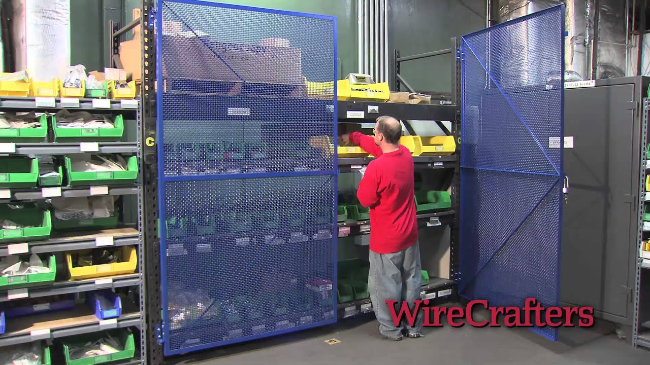WireCrafters Secure Pallet Rack Enclosures