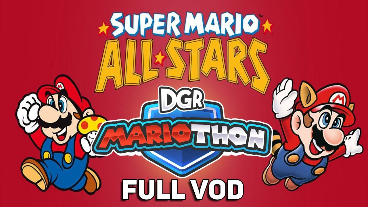 MARIOTHON: Super Mario All-Stars (1/165) | FULL VOD ARCHIVE