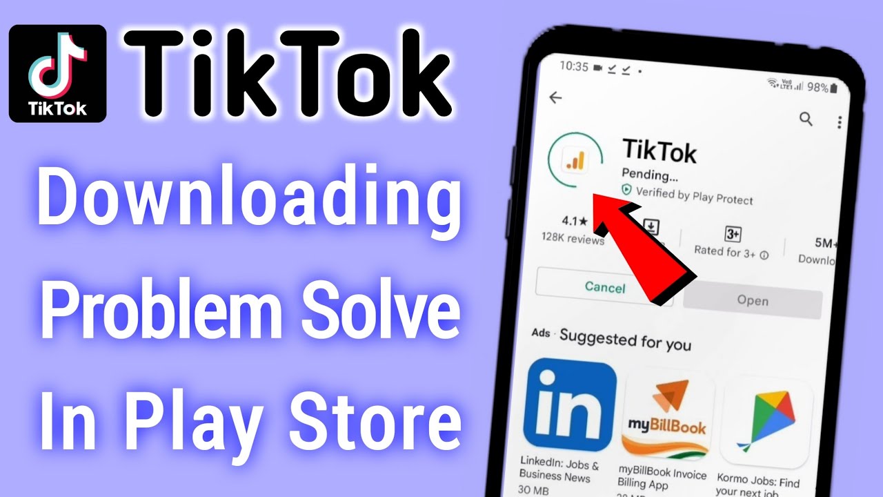 How To Fix Can't Install TikTok Error On Google Play Store Problem Solve