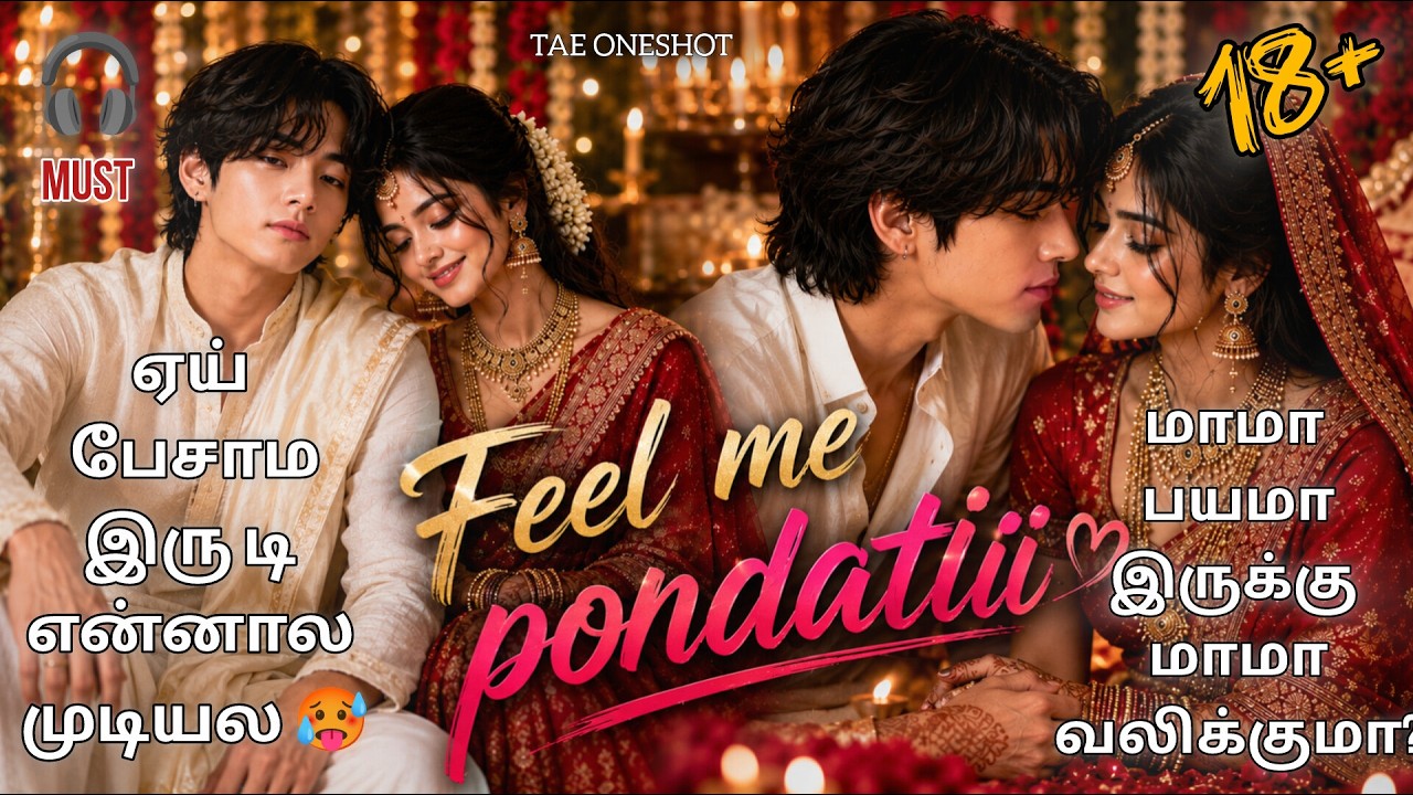Bts taehyung oneshot in tamil voice ✨ Feel me Pondatiii🥵 Taeff tamil 🦋 #taeff #btsff #romance
