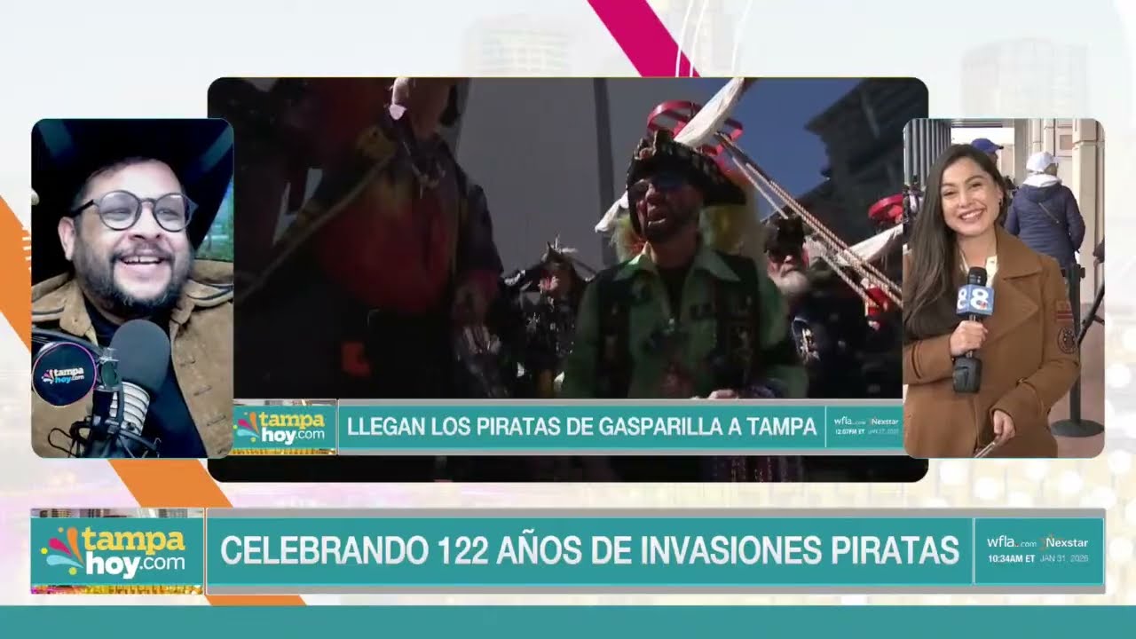 Gasparilla 2026 - Celebrando 122 años de invasiones piratas