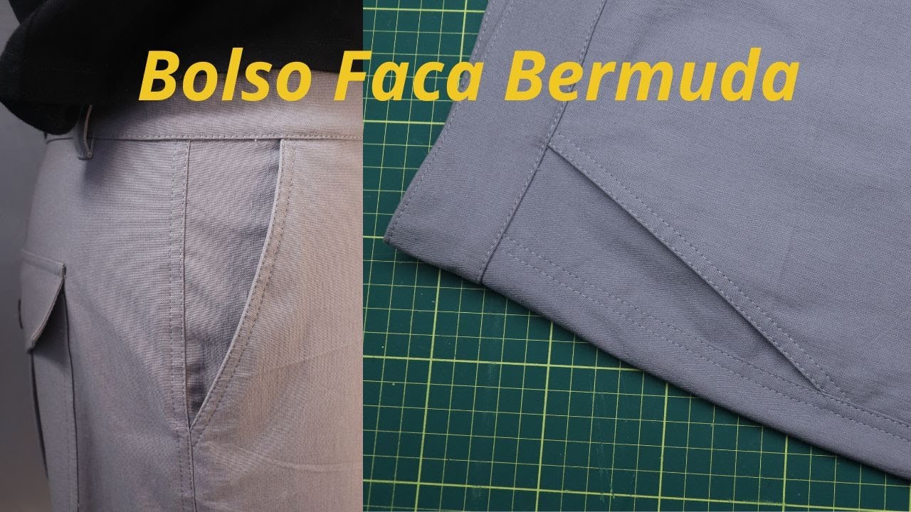 Bolso Faca Bermuda Como Costurar