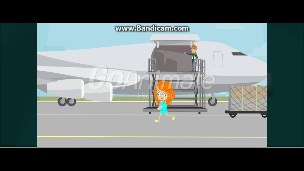 Rosie crashes a airplane / grounded