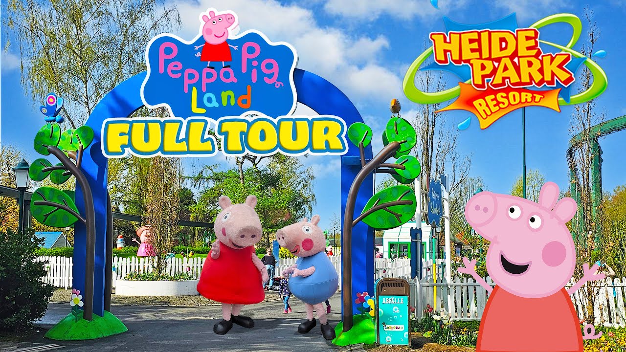 Peppa Pig Land in Germany Full Virtual Tour (April 2024) [4K]